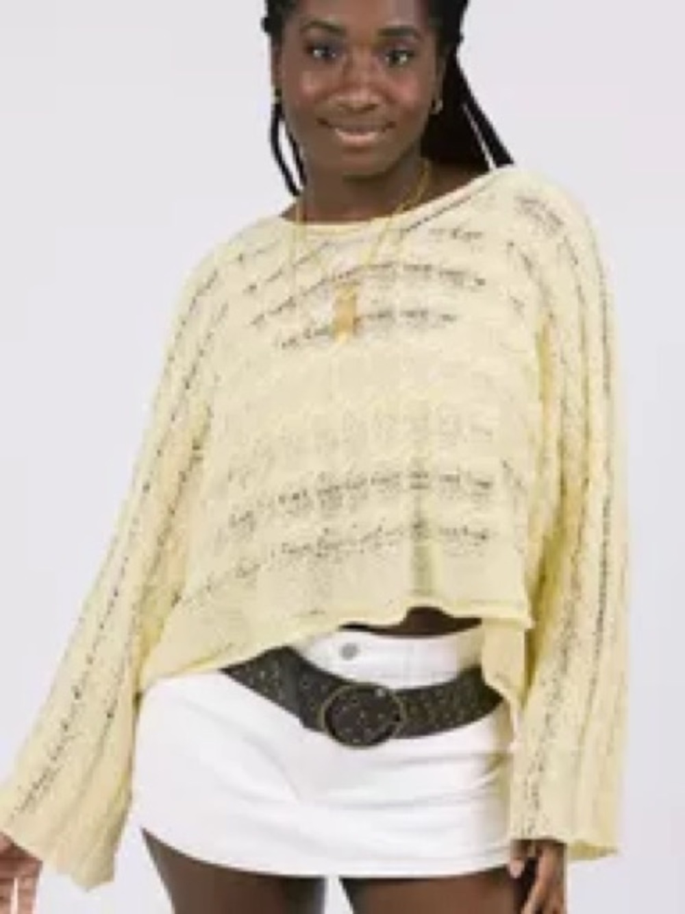 Grey Bandit palm breeze yellow top